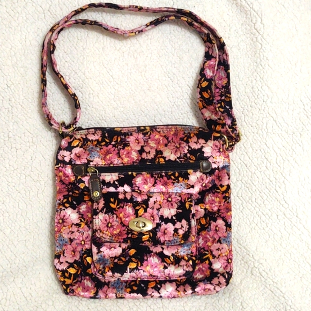 3/$15 Pretty Floral Crossbody/Shoulder bag